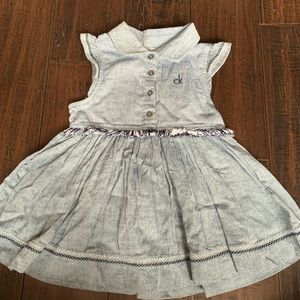 2/$24 Calvin Klein Jeans Short Dress Fringe 4T